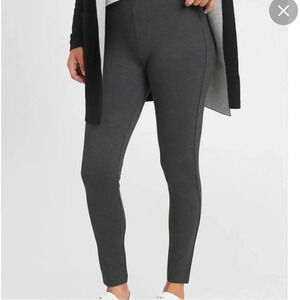 Banana republic leggings size small dark gray rayon blend